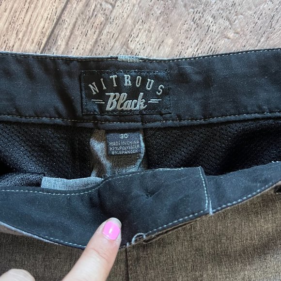 Gray Hybrid Surf Board Shorts Swim Trunks - Picture 10 of 11